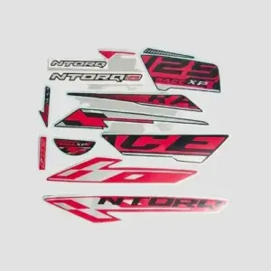 Stckr Set Ntorq 125 Race Xp Red