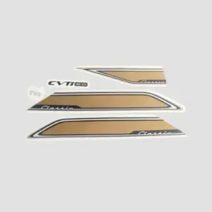 Stckr Set Jupiter Classic Brown Shield