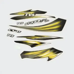 Stckr Set Star City 110 N/m [blk Tank-yel]