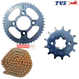 Kit Chain Sprocket Nf320820 Tvs Apache Rtr 4v 160 (oem),