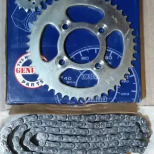 Kit Chain & Sprocket 160 4v (1 Nf321280 Tvs Apache Rtr 160 (oem),