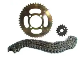 Kit Chain Sprocket- Xl 100-13 P6320140 Tvs Xl 100 100 (oem),