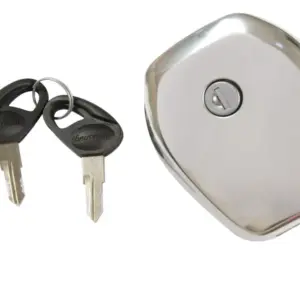 Fuel Tank Cap With Lock  For  Bajaj Platina Bs-4
