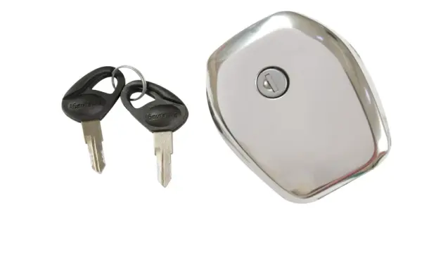 Fuel Tank Cap With Lock  For  Bajaj Platina Bs-4