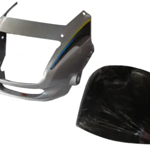Head Light Visor/mask-hero Super Splendor Silver