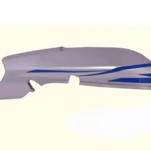 Tail Panel/seat Cowl-tvs Victor Gl Silver