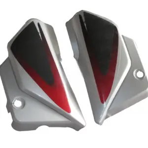 Side Panel/cover-hero Splendor Plus Silver (red Stk)