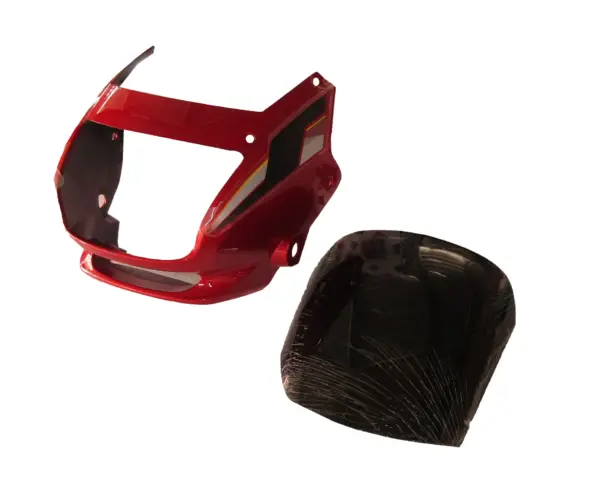 Head Light Visor/mask-hero Super Splendor Latest Red