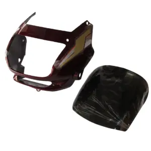 Head Light Visor/mask-hero Super Splendor Latest Wine Red