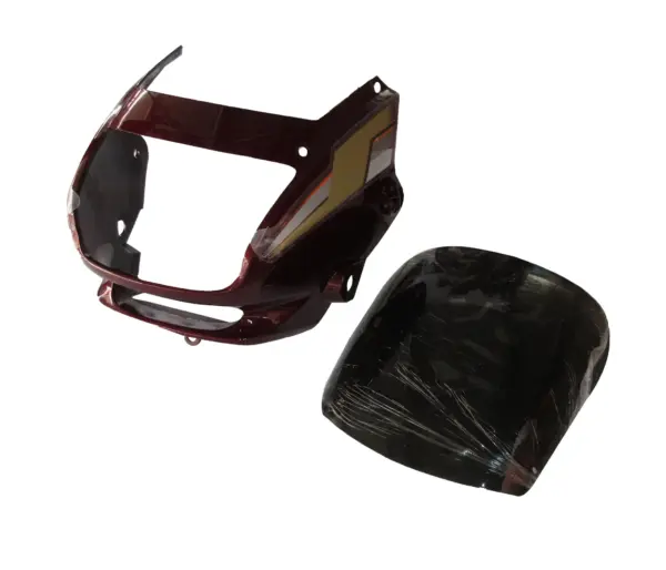 Head Light Visor/mask-hero Super Splendor Latest Wine Red
