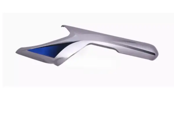 Tail Panel/seat Cowl-hero Cd Deluxe Latest Silver (blue Stk)