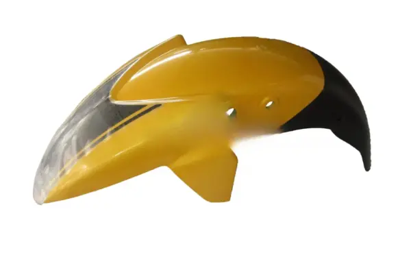 Front Fender/mudguard-tvs Apache Rtr Yellow
