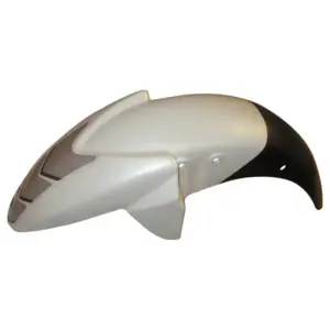 Front Fender/ Mudguard -tvs Apache Rtr White