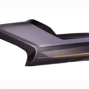 Tail Panel/seat Cowl-hero  Super Splendor Silver