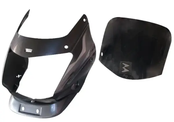 Head Light Visor/mask-bajaj Platina Grey