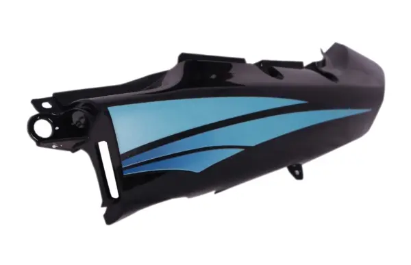 Tail Panel/seat Cowl-hero Passion Plus N/m Black Blue Bike