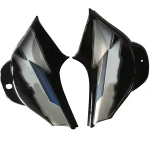 Side Panel/cover-bajaj Ct-100 Black(blue Stk)
