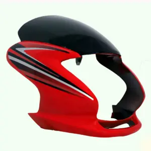 Head Light Visor/mask-hero Passion Pro Digital Sport Red