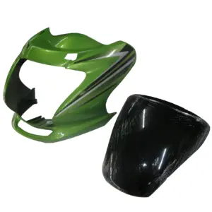Head Light Visor/mask-hero Passion Pro Digital Parrot Green