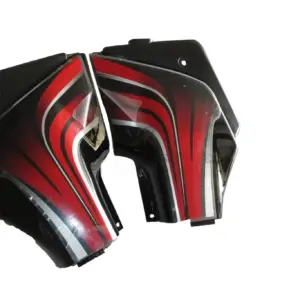 Side Panel/cover-hero Passion Pro Digital Black (red Bike)