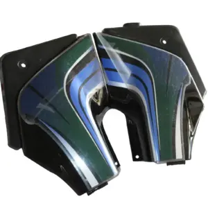 Side Panel/cover-hero Passion Pro Digital Black (white Bike)
