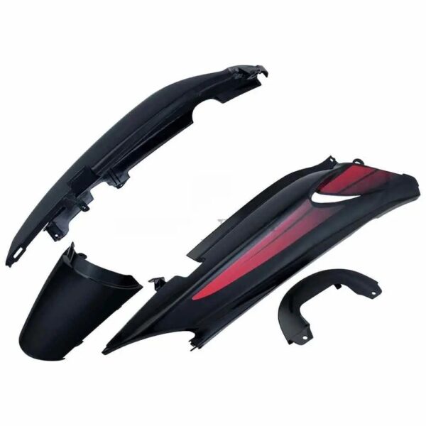 Tail Panel/seat Cowl-hero Glamour N/m Black (red Bike)