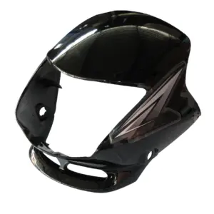 Head Light Visor/mask-honda Cb Shine Black (grey Stk)