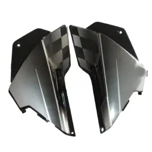 Side Panel/cover-hero Glamour N/m Black (silver Stk)