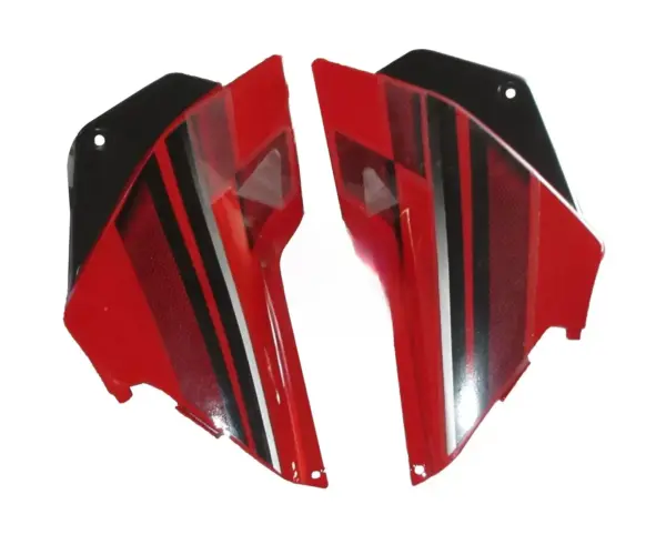 Side Panel/cover-hero Glamour Latest Red (black Bike)