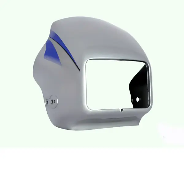 Head Light Visor/mask-hero Splendor Pro Silver