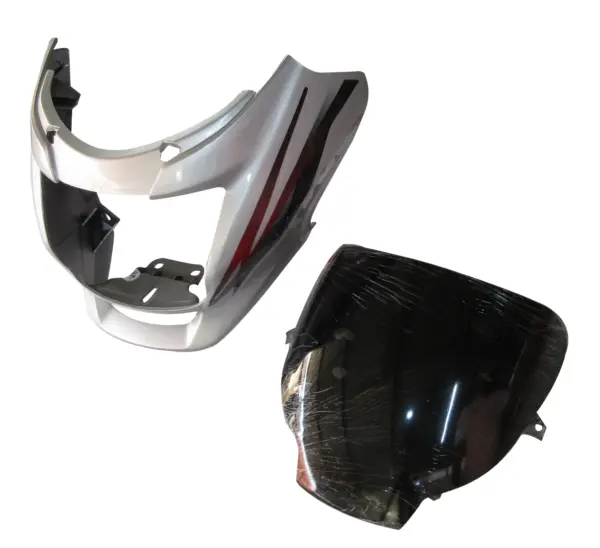 Head Light Visor/mask-hero Super Splendor Latest (type 2) Silver