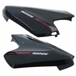 Side Panel/cover-honda Cb Shine Black(red Stk)