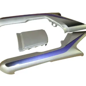 Tail Panel/seat Cowl-hero Cd Deluxe N/m Silver (blue Stk)