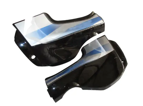 Side Panel/cover-tvs Victor Glx Black (blue Stk)