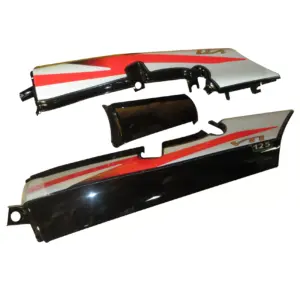 Tail Panel/seat Cowl-tvs Victor Glx Black (reds Tk)