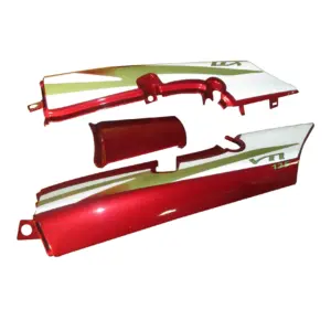 Tail Panel/seat Cowl-tvs Victor Glx Red