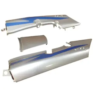 Tail Panel/seat Cowl-tvs Victor Glx Silver