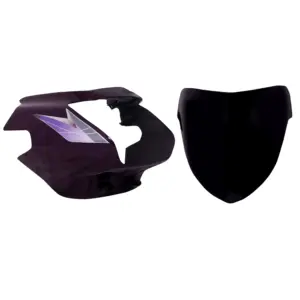 Head Light Visor/mask-tvs Star City N/m Purple