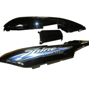 Tail Panel/seat Cowl-honda Shine N/m Black (blue Stk)