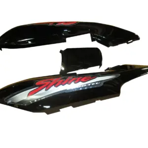 Tail Panel/seat Cowl-honda Shine N/m Black (grey Stk)