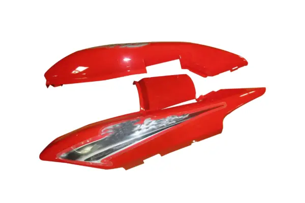 Tail Panel/seat Cowl-honda Shine Latest Sport Red