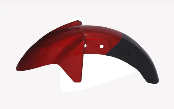 Front Fender/mudguard-bajaj Discover 125cc St Red
