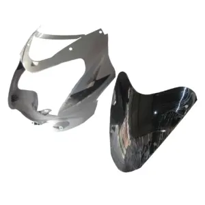 Head Light Visor/mask-tvs Star Sport O/m Silver