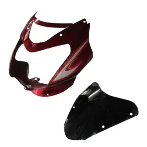 Head Light Visor/mask-tvs Star Sport N/m Red