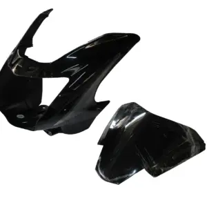 Head Light Visor/mask-tvs Star Cvti 110cc (horse Type) Black (grey Stk)
