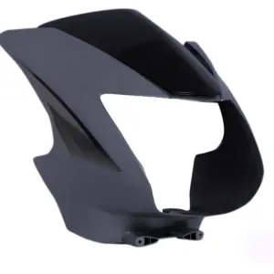 Head Light Visor/mask-tvs Star Cvti 110cc (horse Type) Silver