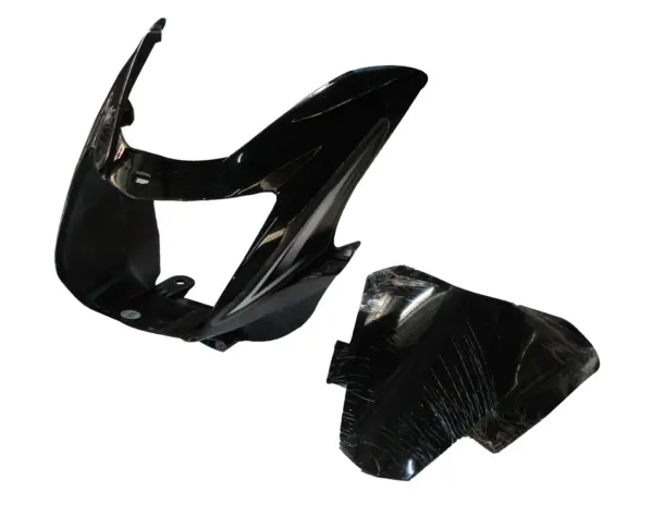Head Light Visor/mask-tvs Star Cvti 110 Cc N/m Black (silver Stk)