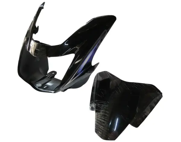 Head Light Visor/mask-tvs Star Cvti 110 Cc N/m Black (pruple Stk)