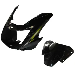 Head Light Visor/mask-tvs Star Cvti 110 Cc N/m Black (green Stk)