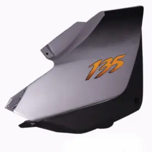 Side Panel/cover- Hero Honda  Ambition Silver Black Bike